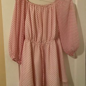 Off the shoulder dress